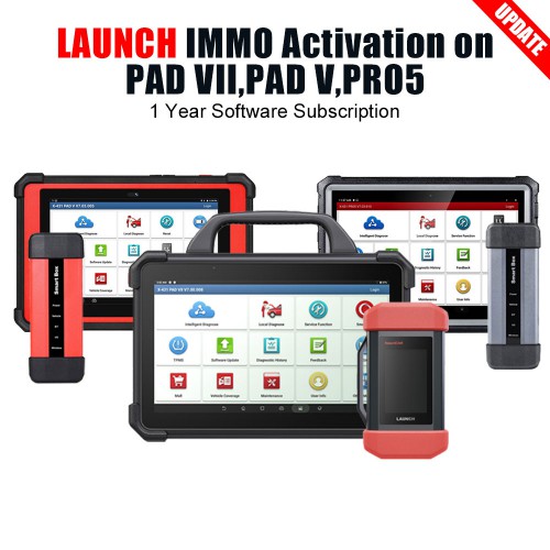 [Online Activation] 1 Years IMMO Function Activation Service For Launch PRO TT/PR03 ACE/PRO DYNO/PRO3 APEX/Pro3 V5.0/ PRO3S+ 5.0/ Pro5/ PAD VII/ PAD V