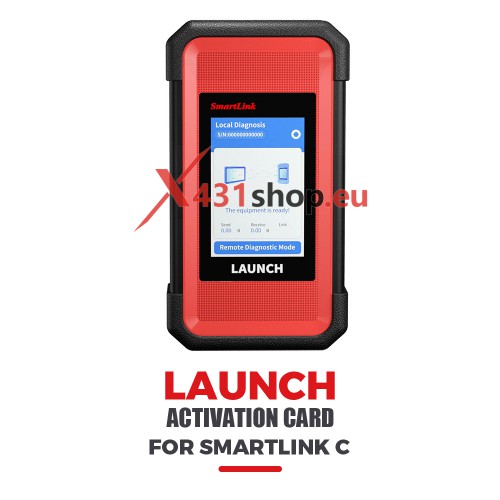 Launch X431 Smartlink C Remote Diagnosis Activation Card (For Times Cards Users)