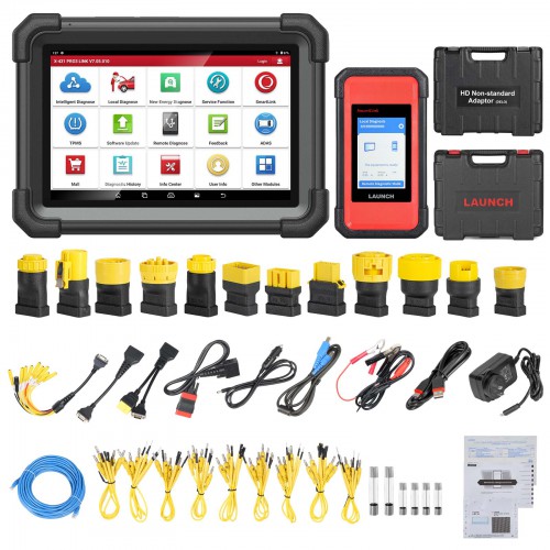 Launch X431 V+ SmartLink HD (PRO3 LINK HD)  Heavy Duty Truck Diagnostic Tool with SmartLink C 2.0 VCI for Truck Bus Agricultural Trailers etc