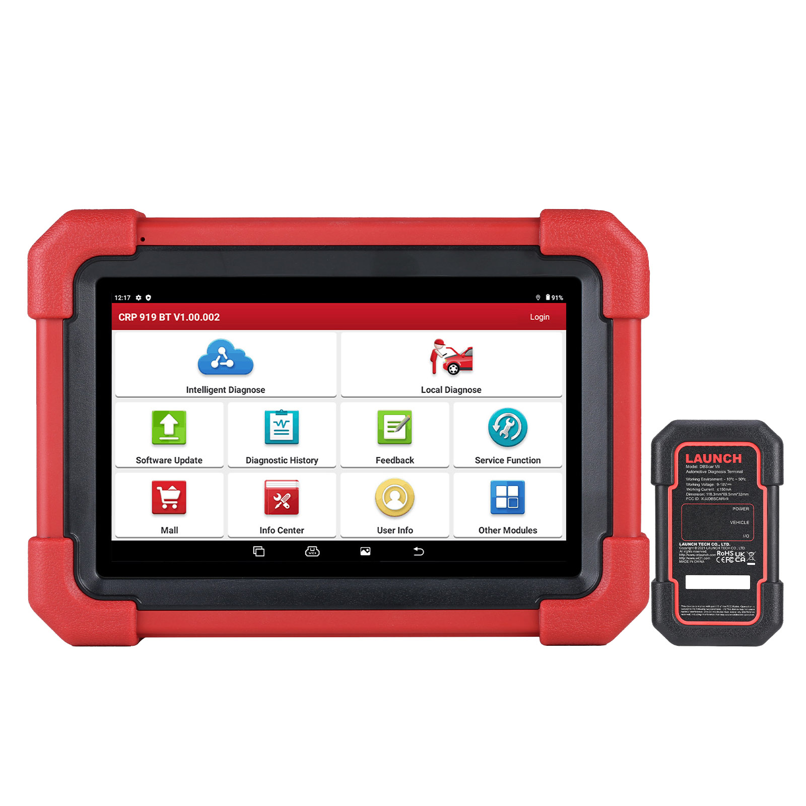Launch X431 PRO Dyno Car Diagnostic Tool Full System Scanner Bidirectional  Coding Supports CAN FD/DoIP/FCA SGW