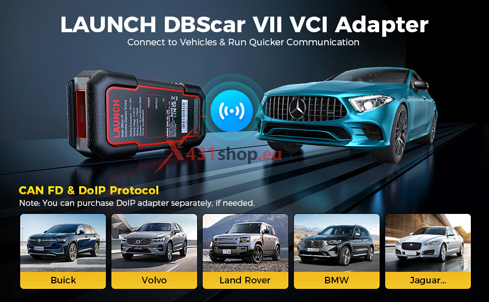 LAUNCH X431 CRP919E BT New Updated DBSCAR VII VCI 2 