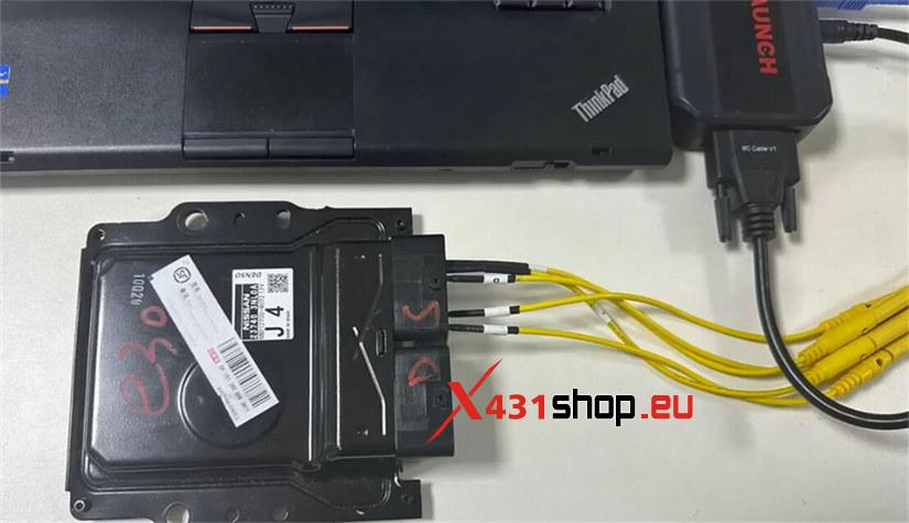 LAUNCH X431 ECU Programmer use case Clone Nissan Leaf SH72531