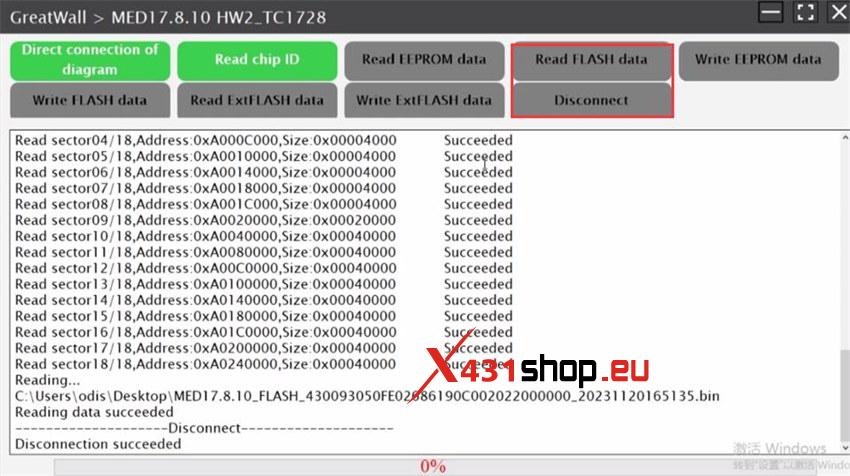 LAUNCH X431 ECU and TCU Programmer clone Bosch MED17.8.10 ECU